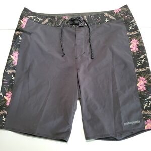 Patagonia Hydro Series Board Shorts Mens 34x8.5 Swim Trunks